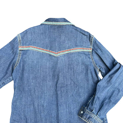 Bonpoint  denim overshirt, 8 years