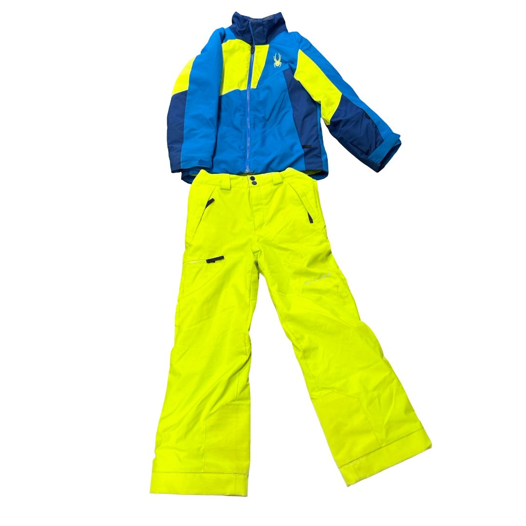 Spyder ski set, 12 years