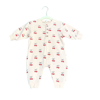 Quincy Mae Relaxed fleece jumpsuit, 3-6 months