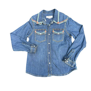 Bonpoint  denim overshirt, 8 years