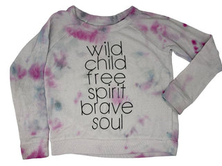 Chaser Tie Dye Longsleeve with Wording, 7 years