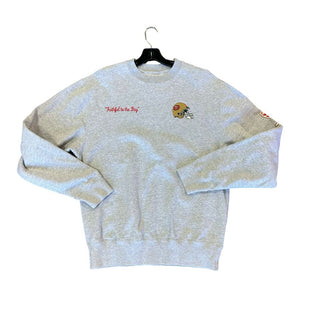 NFL OVO Heather Gray San Franciso 49ers Sweater , Adult Small