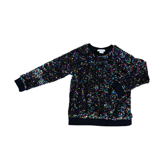 Stella McCartney Sequined Fleece  Crewneck, 8 years