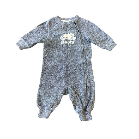 Roots Salt & pepper sleeper/playsuit, 3-6 months