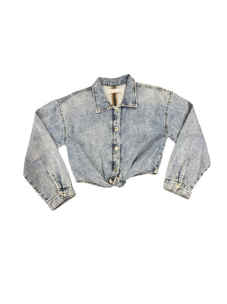 Zara demin tie knot shirt, 9 years