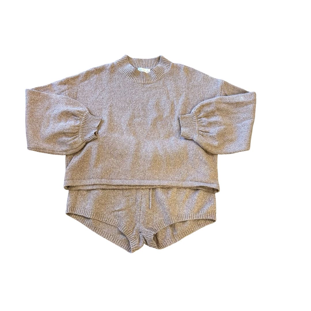 Rylee + Cru knit set, womens small