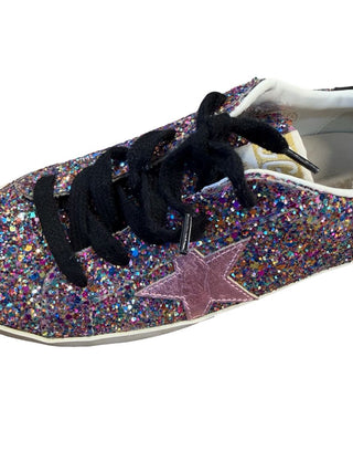 Golden Goose sparkle all over shoes, eu 34 ( approx. big kid 3.5 us)