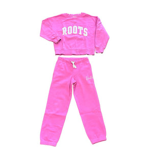 Roots Pink Barbie Sweatset, 8-10 years