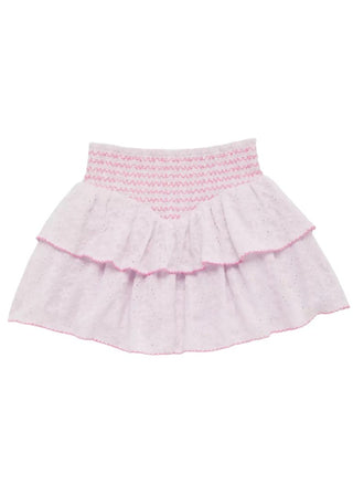 Katie J Purple and Pink Karlie Eyelet Skirt, large