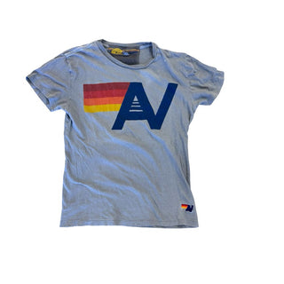 Aviator Nation Grey T-Shirt with Logo, xs
