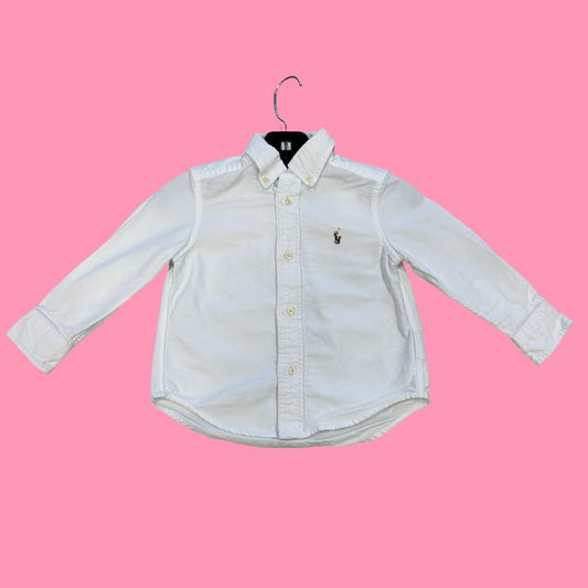 Ralph Lauren white blouse, 18m