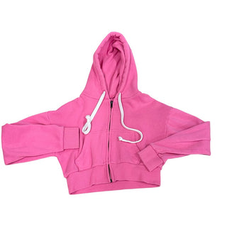 KatieJ crop zip hoodie, M