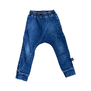 Nununu Blue Jeans with Elastic Waist, 4-5 years