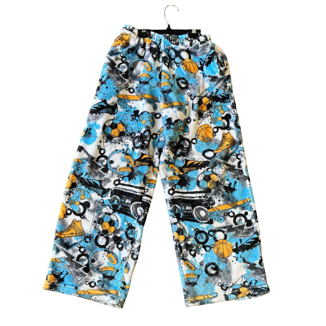 iScream sports fuzzy pj pants, 10-12 years