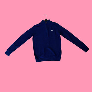 Vineyard Vines Navy half zip sweater, M