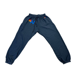 Aviator Nation Black Sweatpants with Logo, small