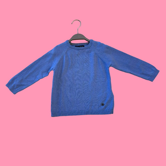 Mayoral blue sweater, 2 years