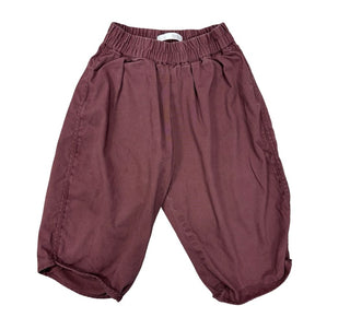 Zara Dusty Burgundy Wide-Leg Pants, 2 years