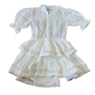 Sunday Best White Layered Dress with Detail, medium