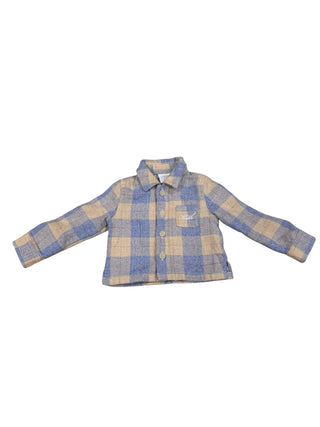 Kith Plaid shacket, 0-3 months