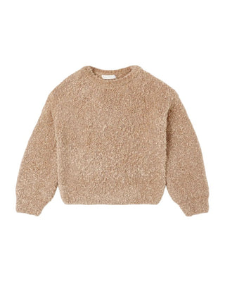 Rylee + Cru Toffee Boucle Aspen Sweater Brand New with Tags, 4-5 years