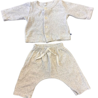 Petit Bateau velour set, 1 month