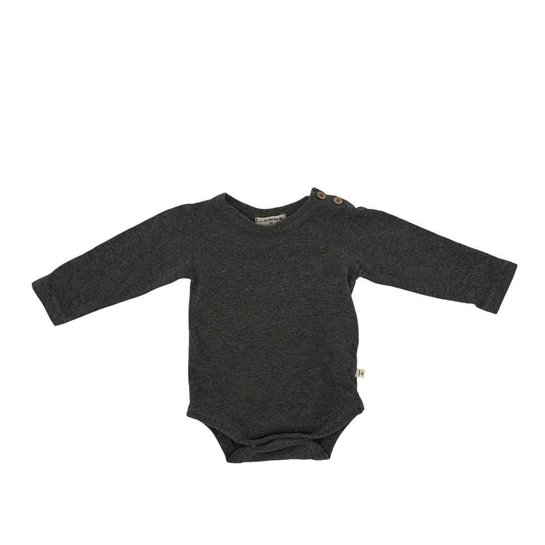 1+ in the Family bodysuit, 6 months
