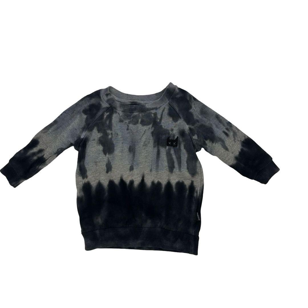 Mini Munster crewneck, 6-12 months