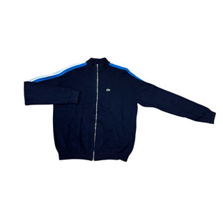 Lacoste Blue Zipper Sweater, 14 years