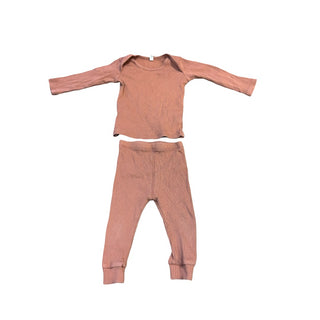 Quincy Mae Rust long sleeve/pant set, 6-12 months