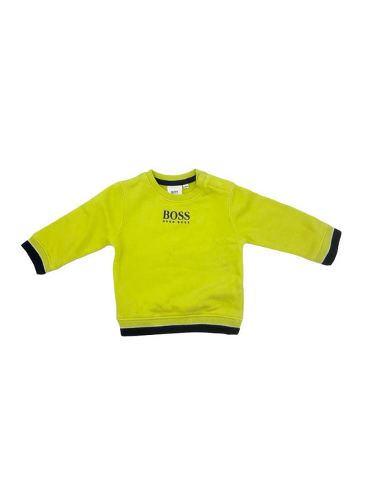 Hugo Boss Lime Green Sweater, 12 months