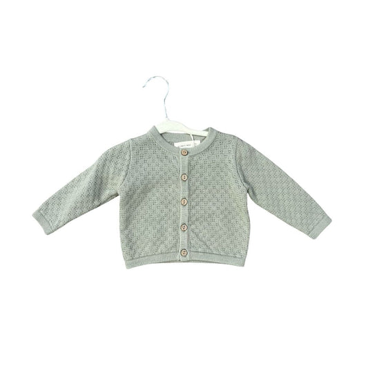Quincy Mae Sample Knit Cardigan, 3-6 Months