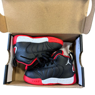 Nike Red, White, and Black Jordan Shoes, 6 little kid