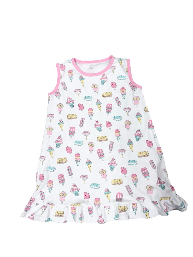Noomie Ice cream nightgown pajamas, 10 years