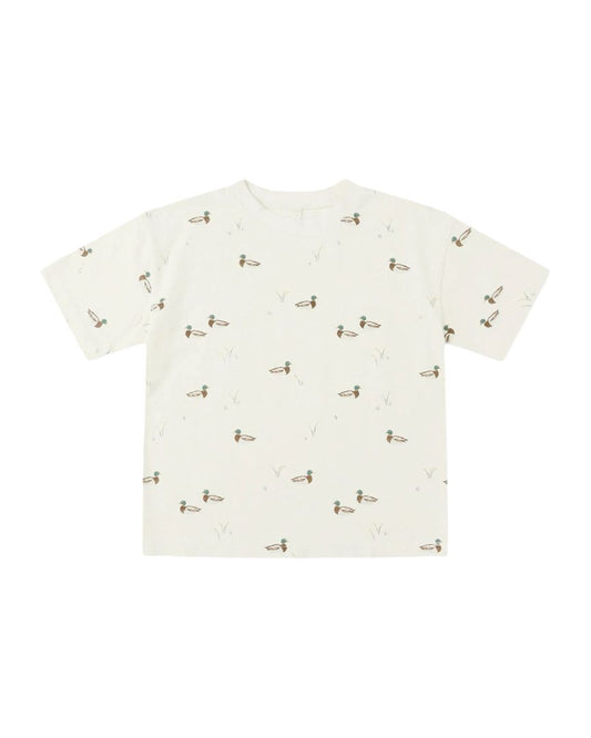 Rylee + Cru Relaxed Ivory Ducks T-shirt Brand New with Tags, 4-5 years