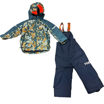 Helly Hansen Ski jacket and snowpants set, 2 years
