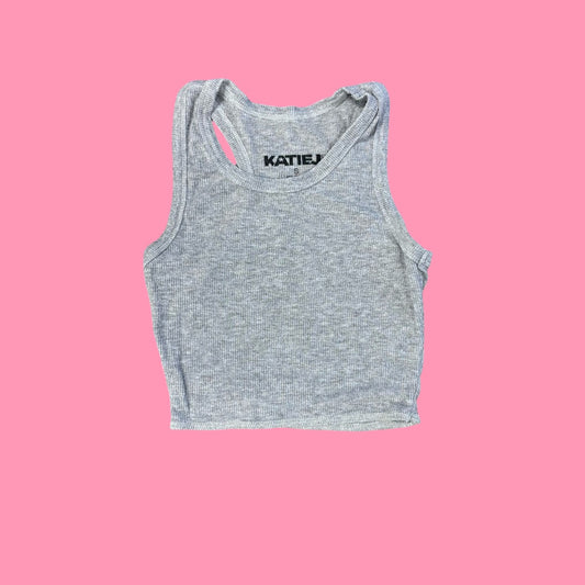 Katie J ribbed crop tank, S