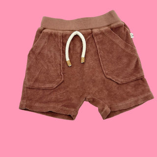 1+ in the Family Terry shorts, 9m