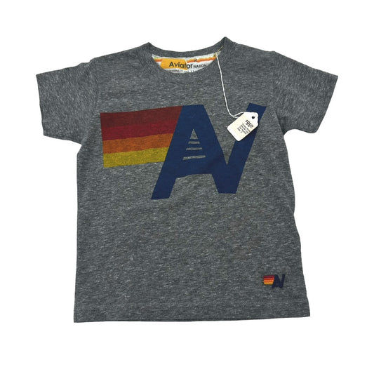 Aviator Nation logo Heather grey tshirt brand new with tags, 2 years