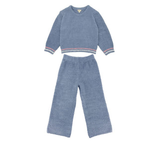 Feather 4 Arrow Dreamer Knit Top and Coziest Knit Pant Set Blue Brand New with Tags, 6-7 years