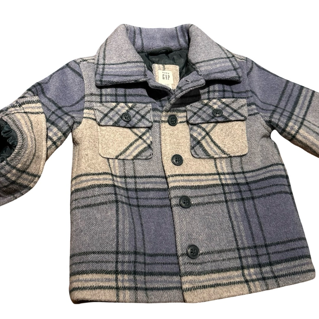 Gap Plaid jacket, 12-18 months