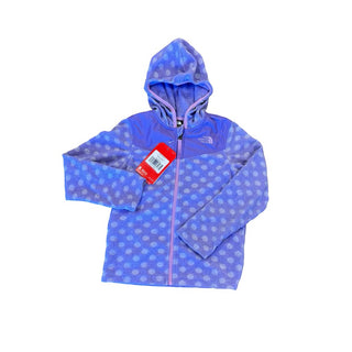 The North Face Purple Polka Dot Full Zip Hoodie new with tags , 6 years