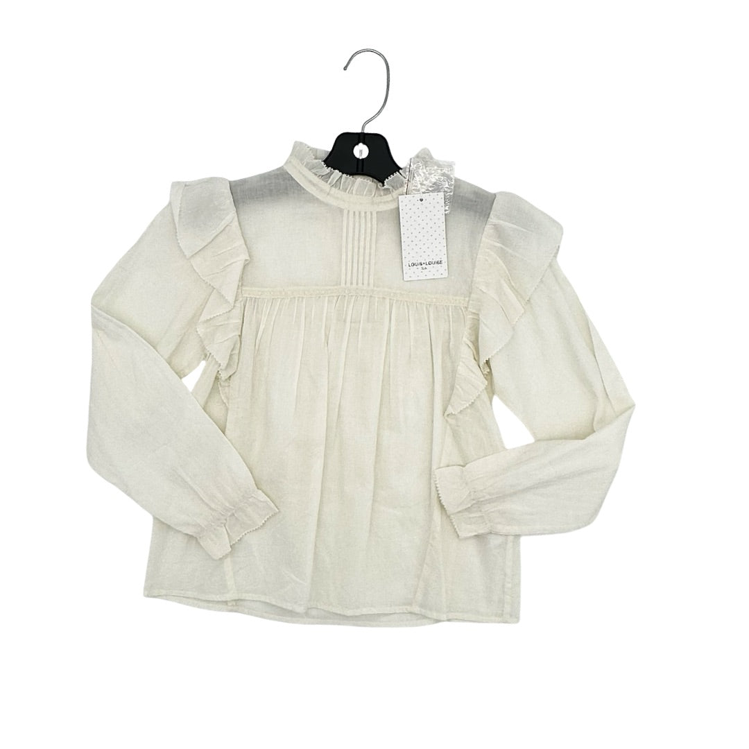 Louis Louise Amanda tunic white shirt new with tags, 8 years