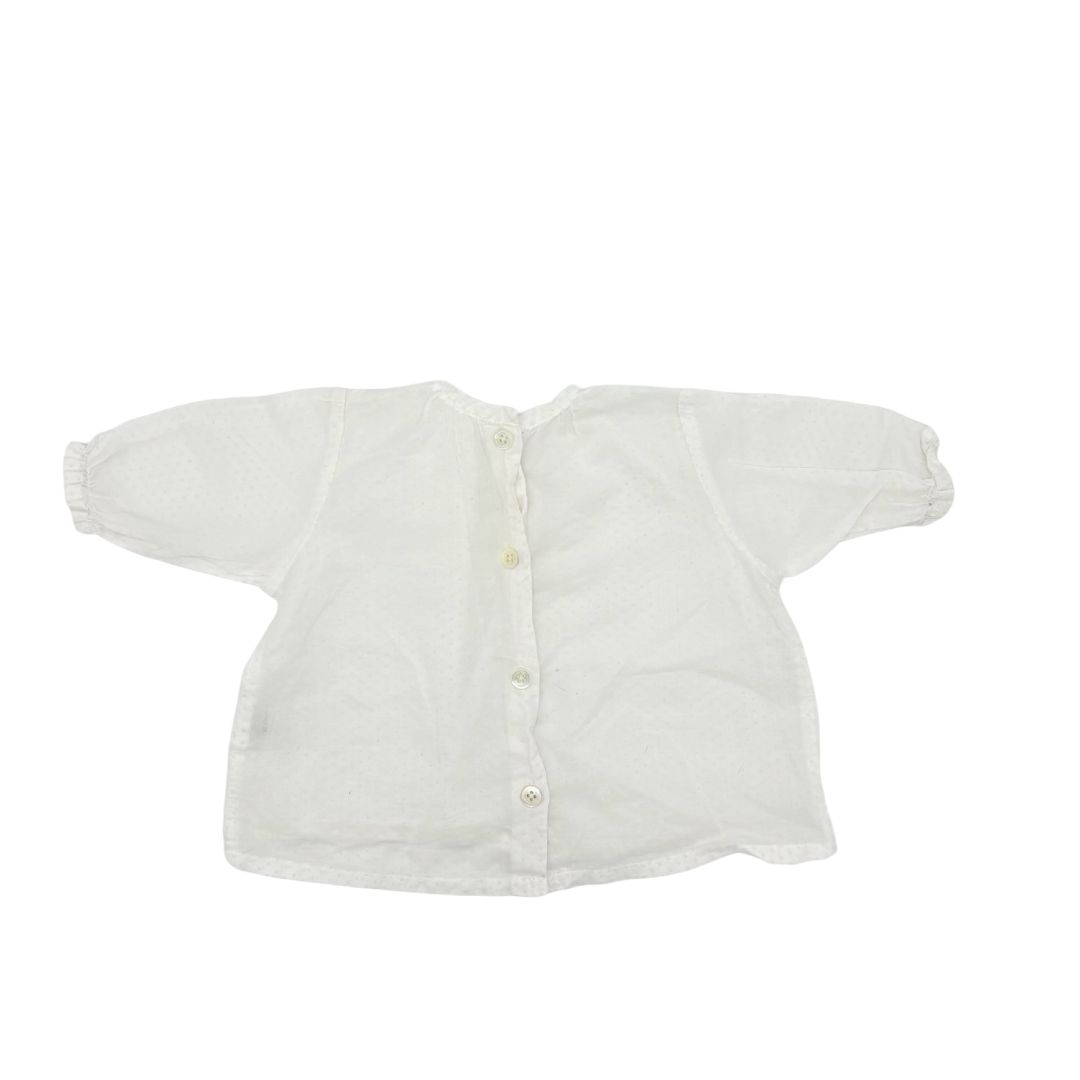 Makie white shirt, 3 months