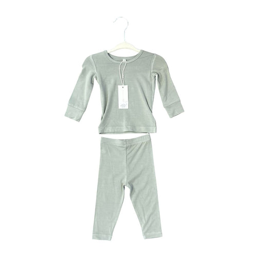 Quincy Mae Sample Bamboo pajama set, 3-6 Months