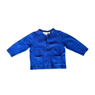 Bonpoint Blue Cardigan, 6 months