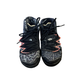 Nike Kybrid S2 “What The” black and atomic pink abstract print sneakers, 2 years