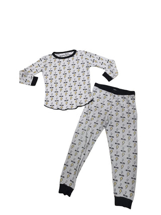 Rowdy sprout Waffle pajama set AC/DC, 6 years