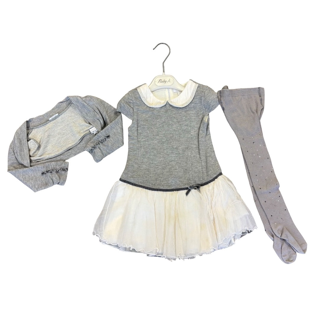 Baby A 3 piece dress set, 24 months