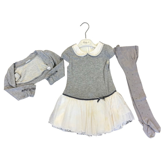 Baby A 3 piece dress set, 24 months